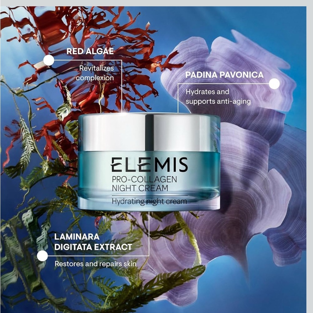🆕️ ELEMIS Pro-Collagen Hydrating Night Cream 30 ml/ 1 US fl oz - Picture 2 of 3